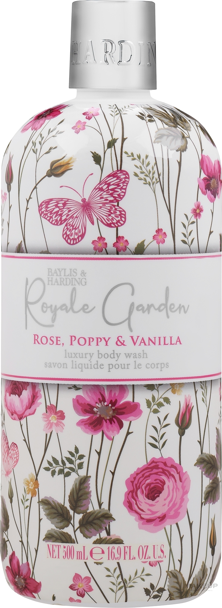 Гель для душа - Baylis & Harding Royale Garden Rose, Poppy & Vanilla Body Wash — фото 500ml