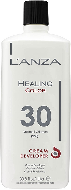 Крем-окислювач - L'anza Healing Color 30 Volume Cream Developer — фото N1