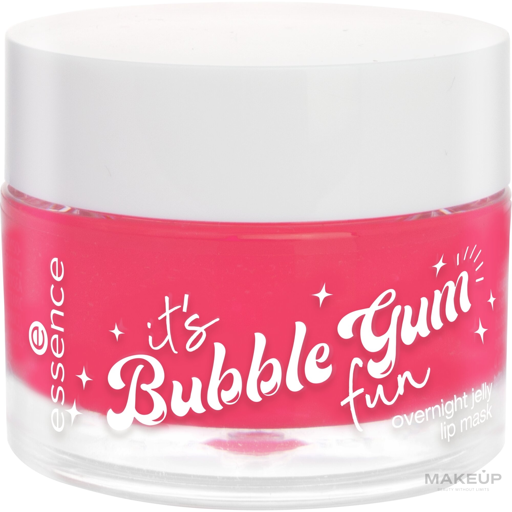 Ночная желейная маска для губ - Essence Its Bubble Gum Fun Overnight Jelly Lip Mask Gummylicious — фото 8g