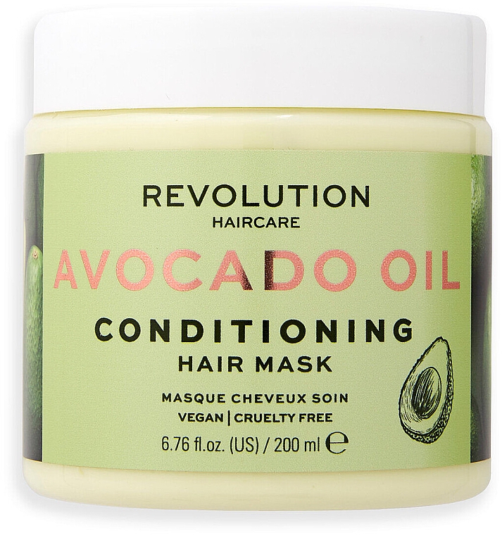 Маска для волос - Makeup Revolution Avocado Oil Conditioning Hair Mask — фото N1