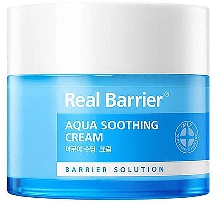 Глубоко увлажняющий успокаивающий крем - Real Barrier Aqua Soothing Cream — фото N1
