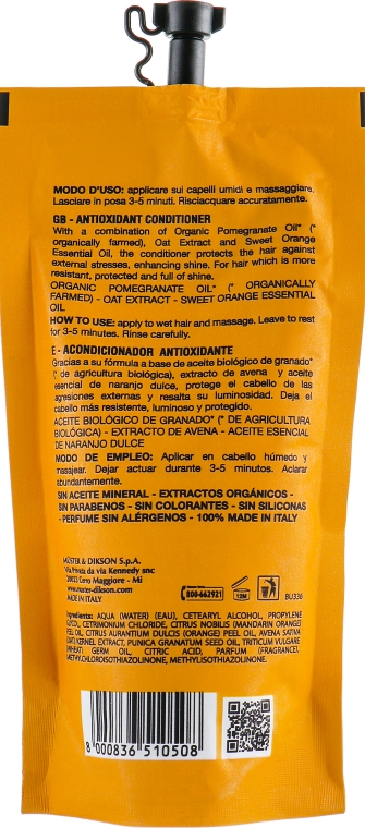 Анти-оксидантный кондиционер для ежедневного применения - EveryGreen Anti-Oxidant Conditioner — фото N2