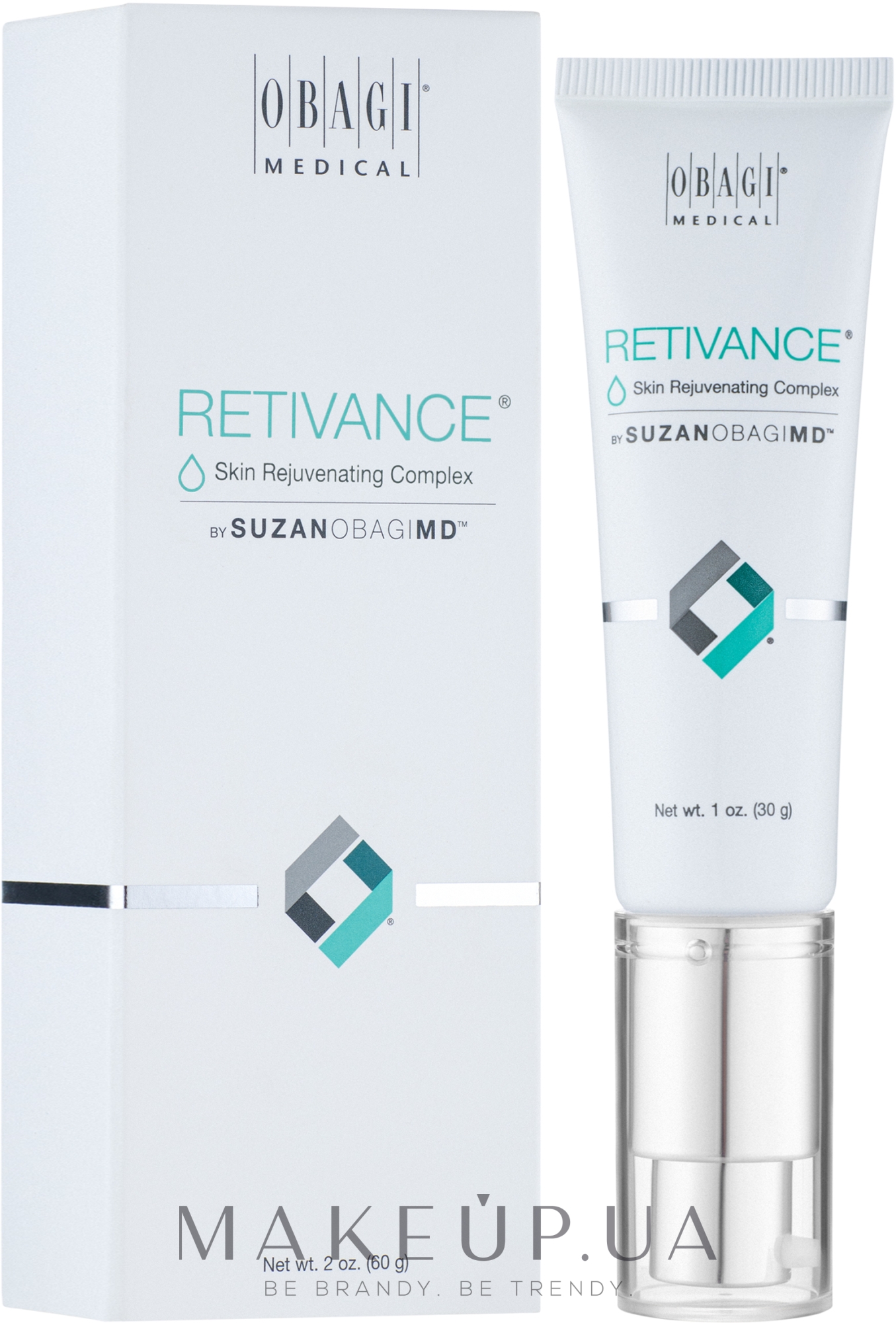 Успокаивающий крем с ретинальдегидом - Obagi Medical Suzanogimd Retivance Skin Rejuvenating Complex — фото 30g