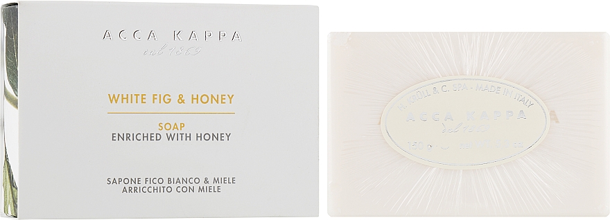 Мыло "Белый инжир и Мед" - Acca Kappa Soap — фото N1