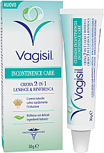 Крем для интимной зоны - Vagisil Incontinence Care 2 In 1 Cream — фото N1