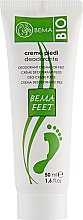 Духи, Парфюмерия, косметика Крем-дезодорант для ног - Bema Cosmetici Bio Feet Deodorant Cream for Feet