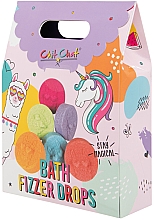 Набір вируючих кульок для ванни, 6 шт. - Chit Chat Bath Fizzer Drops Gift Set — фото N2