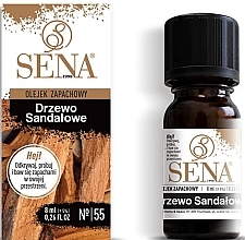 Парфумерія, косметика Ароматична олія "Сандалове дерево" - Sena Aroma Oil №55 Sandalwood
