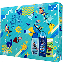 Духи, Парфюмерия, косметика Подарочный набор - Fa Kids Pirate (sh/gel/250ml + shmp/250ml + t/past/50ml)