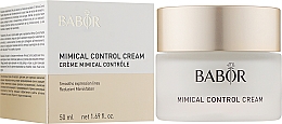 Крем-контроль мімічних зморшок - Babor Mimical Control Cream — фото N2