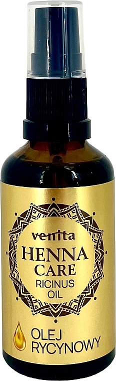 Рицинова олія для волосся, тіла й нігтів - Venita Henna Care Ricinus Oil — фото N1