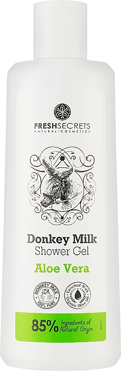 Гель для душу "Осляче молоко та алое" - Madis Fresh Secrets Shower Gel — фото N1
