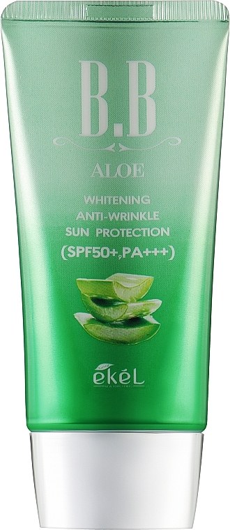 ВВ-крем для обличчя "Екстракт алое" - Ekel Aloe BB Cream SPF50+ — фото N1