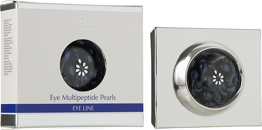 Перлини для шкіри навколо очей проти зморшок - Clarena Eye Multipeptide Pearls — фото N2