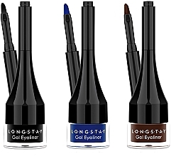 Духи, Парфюмерия, косметика Гелевая подводка для глаз - Golden Rose Longstay Gel Eyeliner