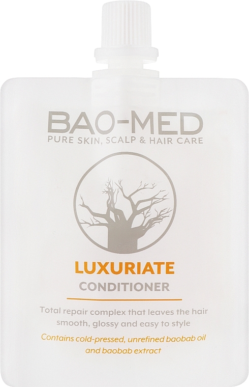 Питательный кондиционер с экстрактом и маслом баобаба - Bao-Med Luxuriate Conditioner — фото N1
