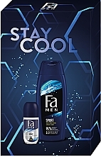 Набор "Sport. Stay Cool" - Fa Men (sh/gel/250ml + deo/50ml) — фото N3