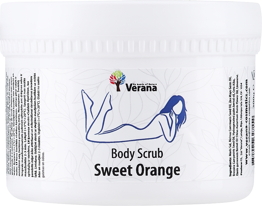Скраб для тіла "Солодкий апельсин" - Verana Body Scrub Sweet Orange — фото N2
