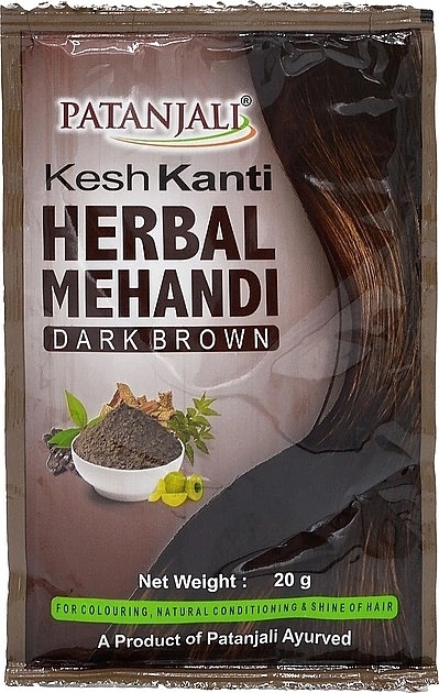 Хна для волос - Patanjali Kesh Kanti Herbal Mehandi — фото N1