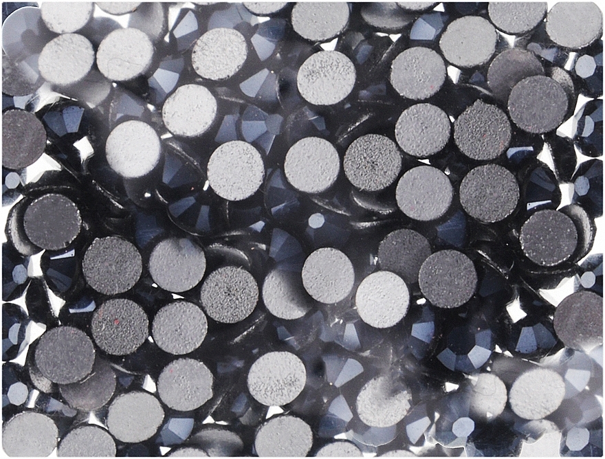 Декоративные кристаллы для ногтей Jet Satin, размер SS 08, 200шт - Kodi Professional — фото N1