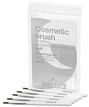 Парфумерія, косметика Пензлики для вій і брів, сірі, 5 шт. - RefectoCil Cosmetic Brush Soft Silver
