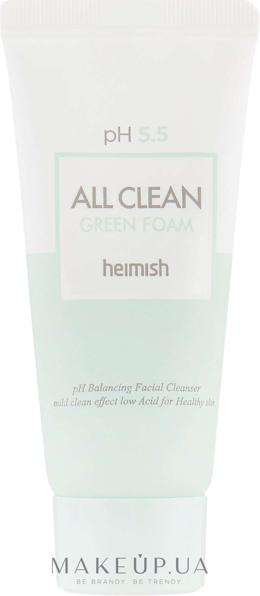 Очищающая пенка для лица - Heimish All Clean Green Foam pH 5.5 (мини) — фото 30ml