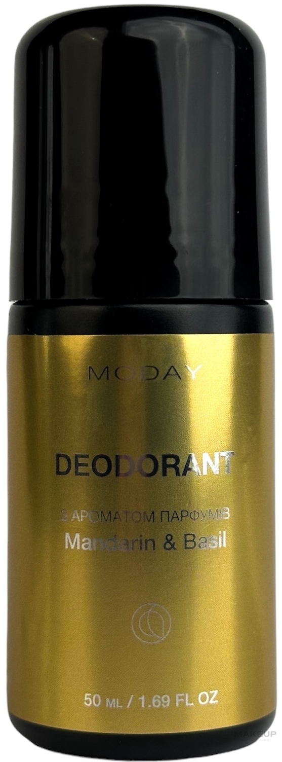 Натуральний дезодорант на основі квасців та пантенолу - MODAY Natural Defense Deodorant  — фото 50ml