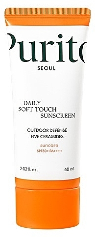 УЦІНКА Сонцезахисний крем - Purito Seoul Daily Soft Touch Sunscreen SPF50+/ PA + + + + * — фото N1