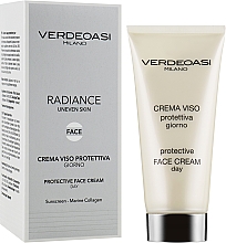 Денний сонцезахисний крем для обличчя - Verdeoasi Radiance Uneven Skin Protective Face Cream — фото N2