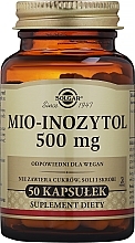 Харчова добавка "Міо-інозитол", 500 мг - Solgar — фото N1