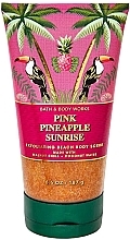 Духи, Парфюмерия, косметика Скраб для тела "Розовый ананас на рассвете" - Bath & Body Works Pink Pineapple Sunrise Exfoliating Beach Body Scrub