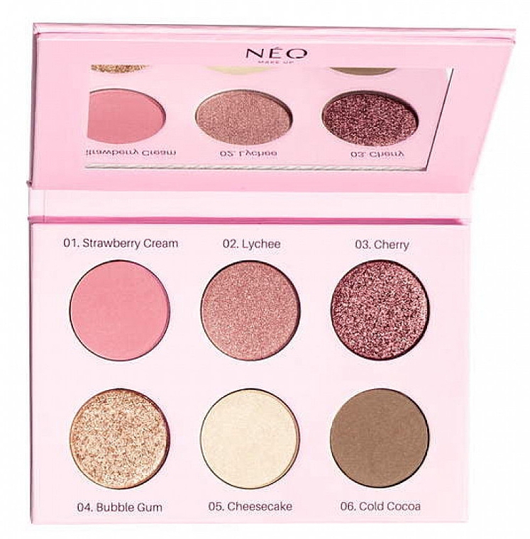 Палетка теней для глаз - NEO Make Up Eyeshadow Palette — фото N2