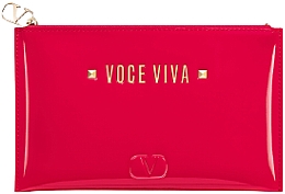 ПОДАРОК! Косметичка - Valentino Voce Viva Flat Pouch 2022 — фото N1
