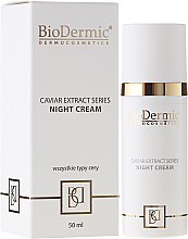 Парфумерія, косметика Крем для обличчя нічний - BioDermic Caviar Extract Night Cream