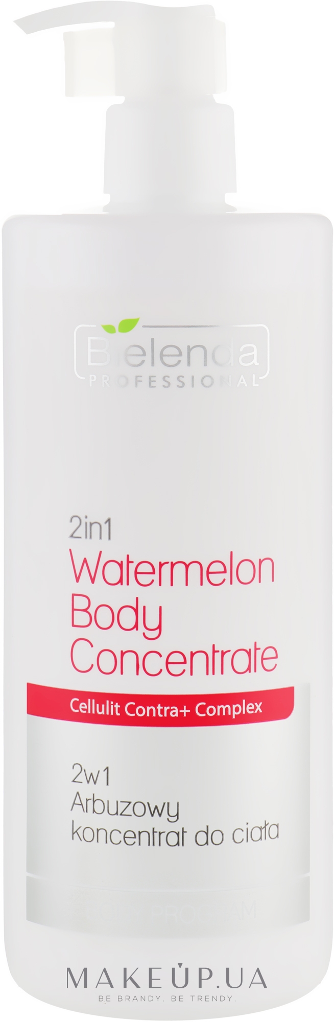 Кавуновий концентрат для тіла - Bielenda Professional Watermelon Body Concentrate — фото 450ml