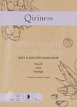 Парфумерія, косметика Пом'якшувальна і розгладжувальна маска для шкіри рук - Qiriness Soft & Smooth Hand Mask