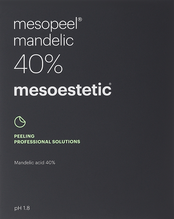 Набор "Миндальный пилинг 40%" - Mesoestetic Mesopeel Mandelic Peel 40% (acid/peel/50ml + neutralizator/50ml) — фото N1
