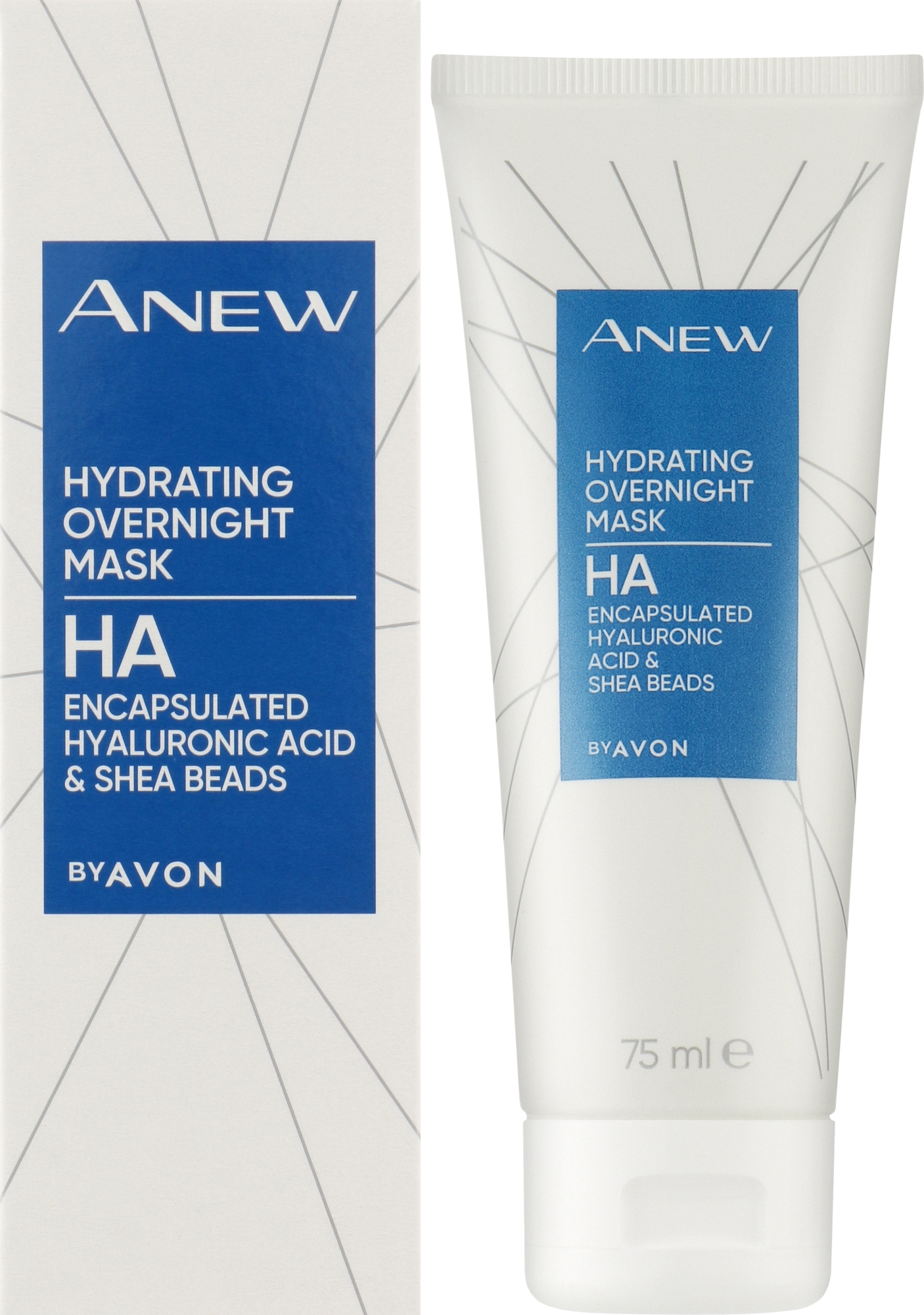 УЦІНКА Глибоко зволожувальна нічна маска для обличчя - Avon Anew Deeply Hydrating Overnight Mask * — фото 75ml