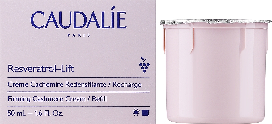 Крем для лица - Caudalie Resveratrol Lift Firming Cashmere Cream Refill (сменный блок)  — фото N2