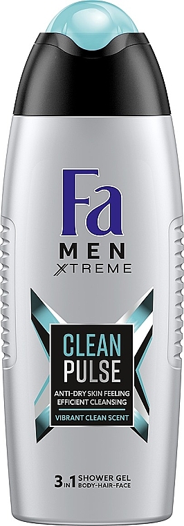 Гель для душу "Clean Pulse" - Fa Men