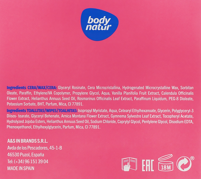 Воск профессиональный для тела - Body Natur Divine Wax For Body — фото N5