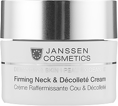 Парфумерія, косметика Зміцнюючий крем для шкіри обличчя, шиї і декольте - Janssen Cosmetics Firming Face, Neck & Decollete Cream
