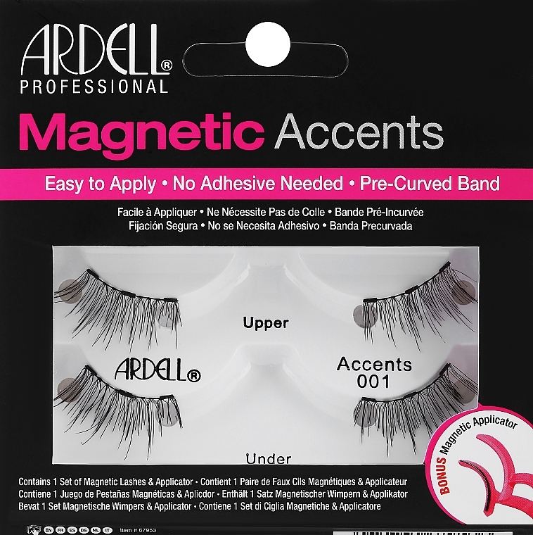 Накладные ресницы - Ardell Magnetic Lashes Accents 001
