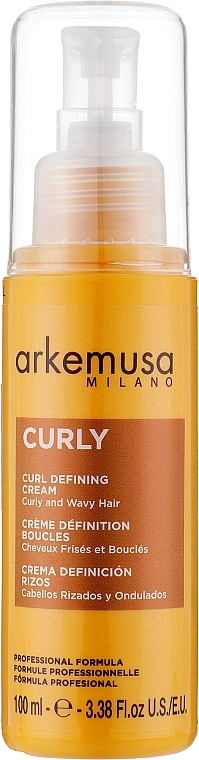 Увлажняющий крем для вьющихся и волнистых волос - Arkemusa Curly Cream