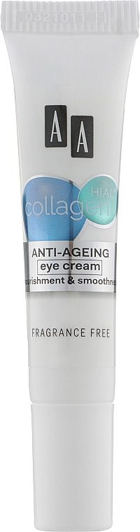 Разглаживающий и увлажняющий крем вокруг глаз - AA Collagen Hial+ Eye Cream