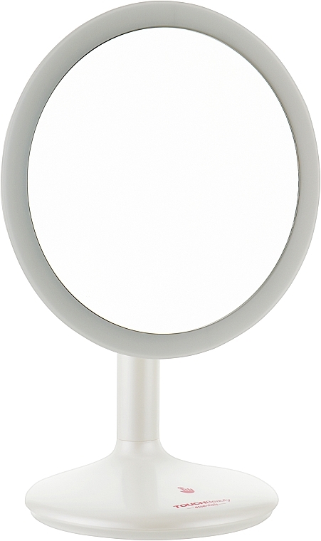 Светодиодное косметическое зеркало, белое - TouchBeauty — фото N1