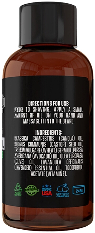 Олія перед голінням з екстрактом сандалового дерева - Razor MD Pre Shave Oil Essential Sandalwood — фото N2