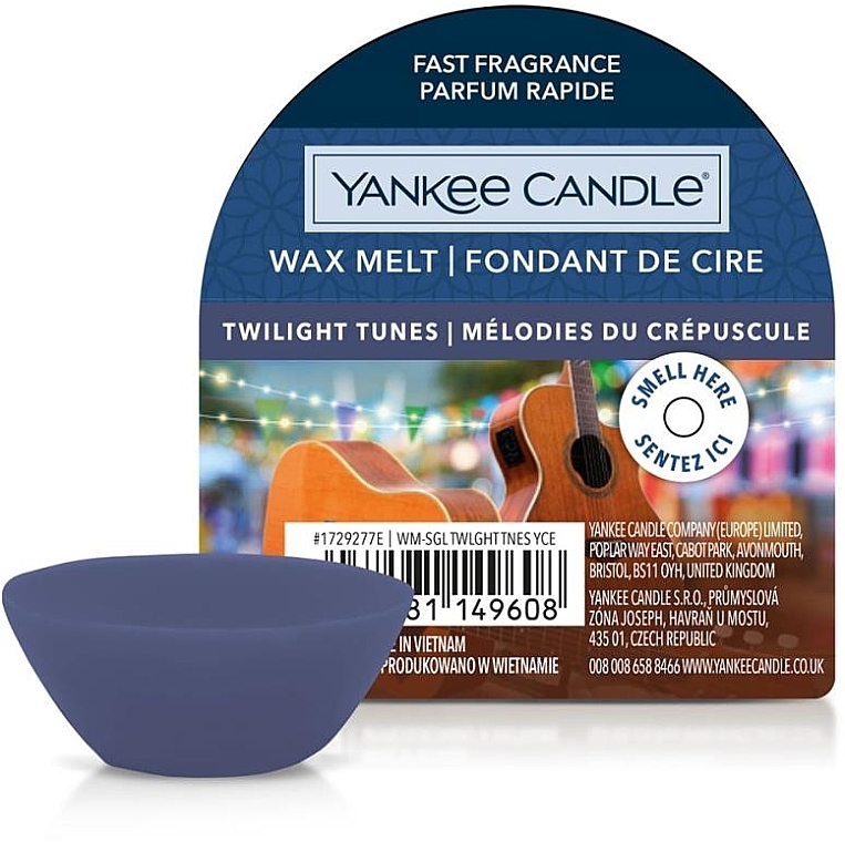 Ароматичний віск - Yankee Candle Wax Melt Twilight Tunes — фото N1