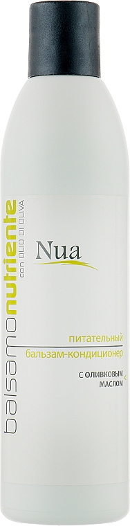 Питательный бальзам-кондиционер с оливковым маслом - Nua — фото N1