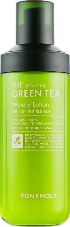 Лосьон для лица - Tony Moly The Chok Chok Green Tea Watery Lotion — фото N2